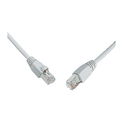SOLARIX patch kabel CAT5E SFTP PVC 3m šedý snag proof