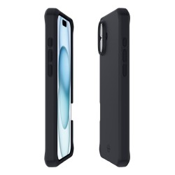 Mobilis Spectrum_R Case For iPhone 16 -/Solid Black Mat - Soft Bag
