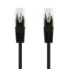 C-TECH kabel patchcord Cat5e, UTP, černý, 0,5m