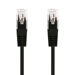 C-TECH kabel patchcord Cat5e, UTP, černý, 1m