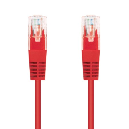 C-TECH kabel patchcord Cat5e, UTP, červený, 3m