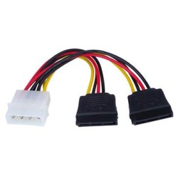 PremiumCord Napájecí kabel k HDD 5,25 Molex-2xSeri