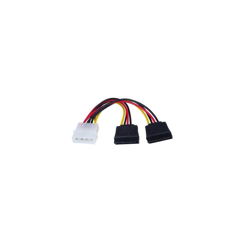PremiumCord Napájecí kabel k HDD 5,25 Molex-2xSeri