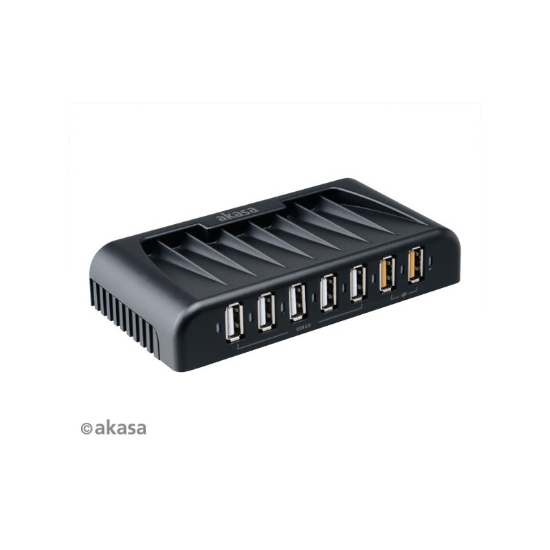 AKASA USB hub 2.0 Connect 7 FC