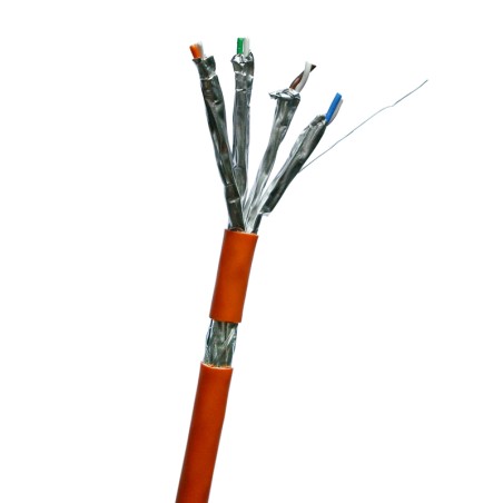 DATACOM S/FTP drát CAT7 LSOH 300m oranžový