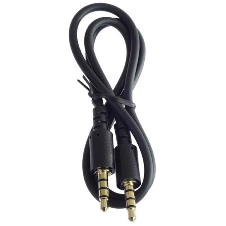 PREMIUMCORD Kabel Jack 3.5mm 4 pinový M/M 2m pro Apple iPhone, iPad, iPod