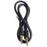 PREMIUMCORD Kabel Jack 3.5mm 4 pinový M/M 2m pro Apple iPhone, iPad, iPod