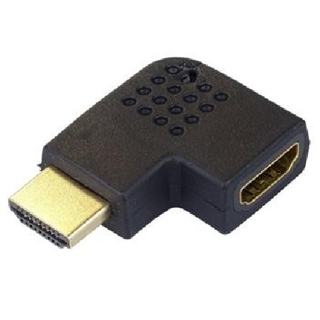 PremiumCord HDMI adapter19pin, F/M, 90° pravá