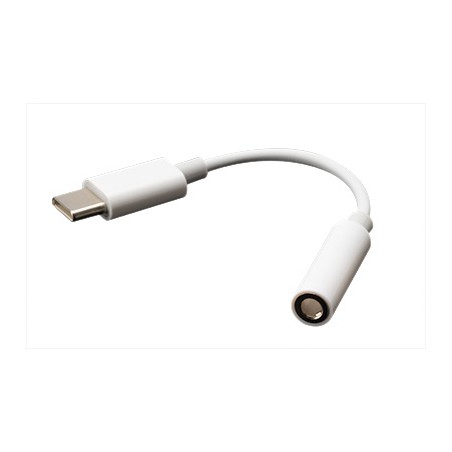 AKASA - adaptér Type-C na 3.5 mm headphone jack