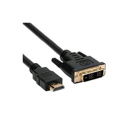 C-TECH kabel HDMI-DVI, M/M, 1,8m