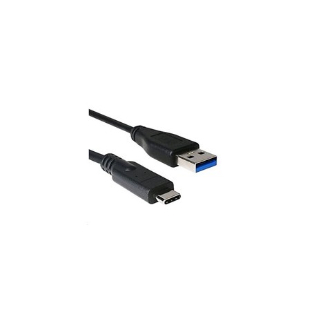 C-TECH kabel USB 3.0 AM na USB-C kabel (AM/CM), 1m, černý