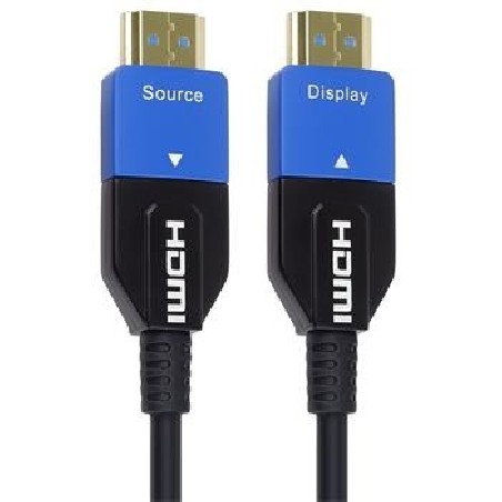 PREMIUMCORD Ultra High Speed HDMI 2.1 optický kabel 8K@60Hz 4K@120Hz 10m zlacený