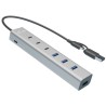 i-tec USB-C/USB-A Charging Metal HUB 7 Port (3x USB-C, 4x USB-A)