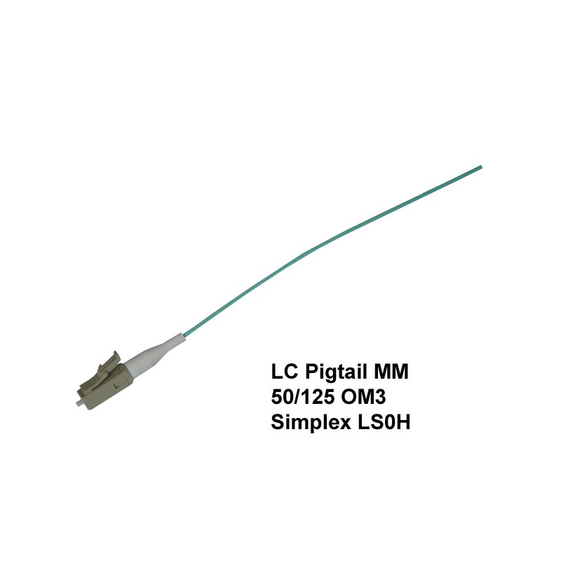 Pigtail Fiber Optic LC 50/125MM,2m,0,9mm OM3