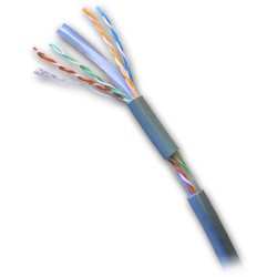 DATACOM UTP flex,Cat6 PVC,šedý,50m,lanko
