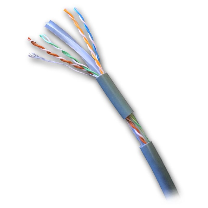DATACOM UTP flex,Cat6 PVC,šedý,50m,lanko