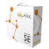 Instalační kabel Solarix venkovní FTP, Cat5E, drát, PE, box 100m
