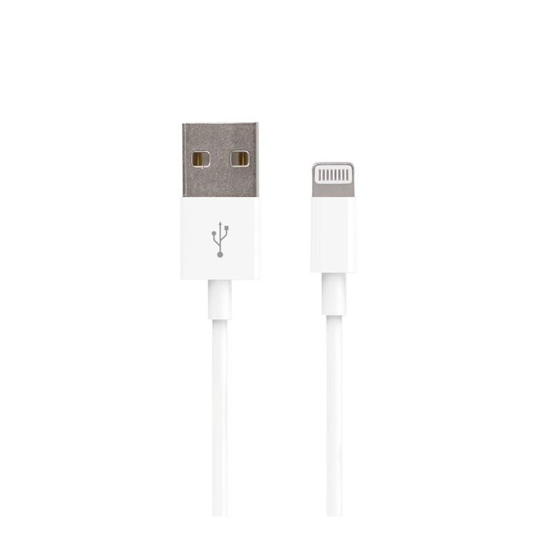 Datový kabel Forever USB/Lightning 1m 1A bílý