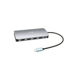 i-tec USB-C Metal Nano 3x Display Docking Station, Power Delivery 100 W