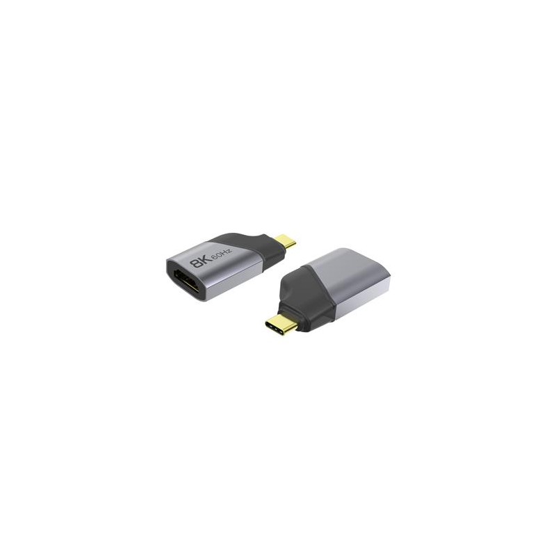 PREMIUMCORD Adaptér USB-C na HDMI rozlišení obrazu 8K@60Hz,4K@144Hz Aluminium