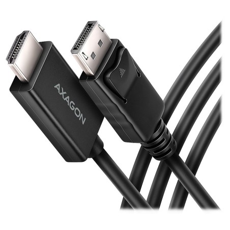AXAGON RVD-HI20C2, DisplayPort - HDMI 2.0b redukce / kabel 1.8m, 4K/60Hz