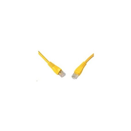 SOLARIX patch kabel CAT5E UTP PVC 2m žlutý 28341209