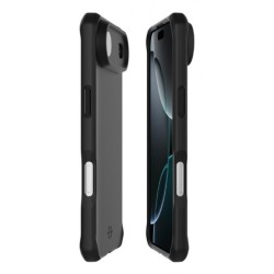 Mobilis Spectrum_R Case For iPhone 17/Air - Solid Black Mat - Soft Bag
