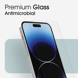 Otterbox OB Prem Glass iPhone 14 ProMax/Antimicrobial Apple Clear
