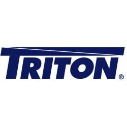 TRITON Dveře 42U - perforované, 80% propustnost vč.kování, šířka 800mm, šedé