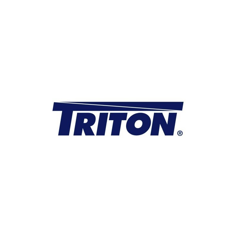 TRITON Dveře 42U - perforované, 80% propustnost vč.kování, šířka 800mm, šedé