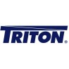 TRITON Dveře 42U - perforované, 80% propustnost vč.kování, šířka 800mm, šedé