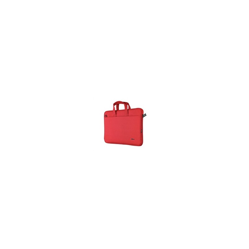 TRUST Pouzdro na notebook 16" Bologna Slim Laptop Bag Eco, červená