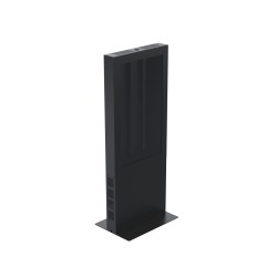 Ergonomic Solutions SPDS10041 - Universal Enclosure/For 55IN Screens Freestanding 73