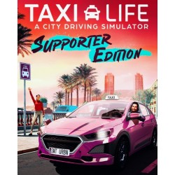 Taxi Life A City Driving Simulator Supporter E – hra pro PC (elektronická licence)