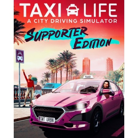 Taxi Life A City Driving Simulator Supporter E – hra pro PC (elektronická licence)