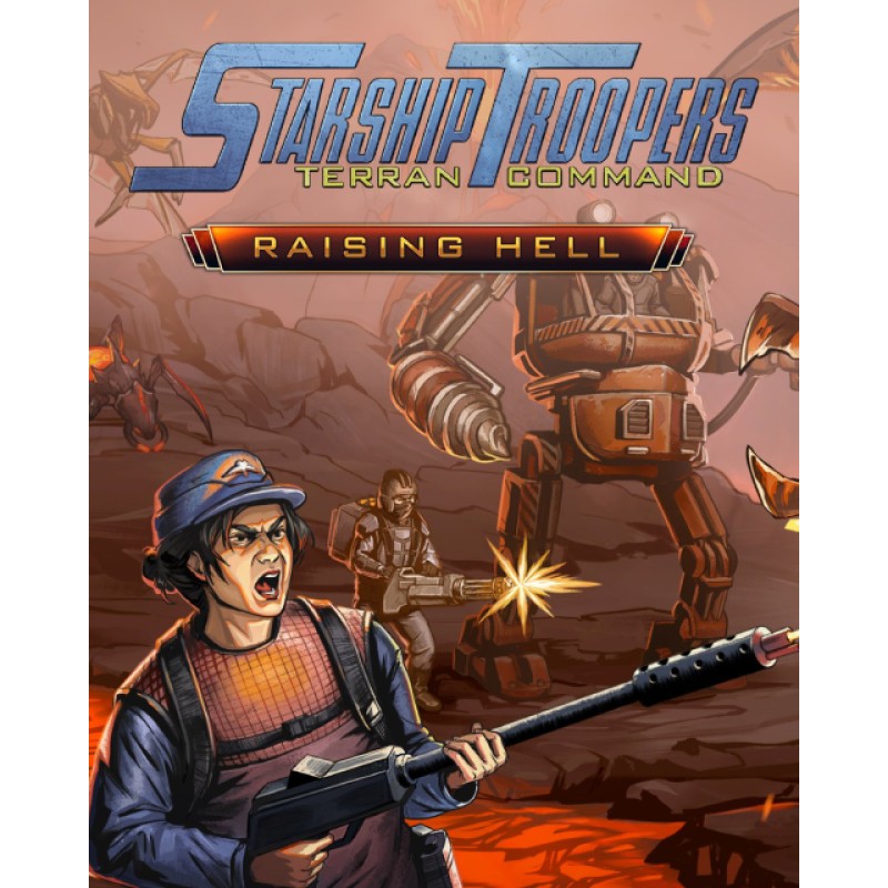 Starship Troopers Terran Command Raising Hell – herní rozšíření pro PC (elektronická licence)
