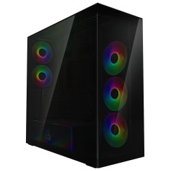 ARCTIC Xtender (Black) black window w/o GPU