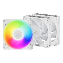 ARCTIC P14 Pro A-RGB (bílá) (3pack) - 140mm A-RGB PWM ventilátor s rozdělovačem kabelů