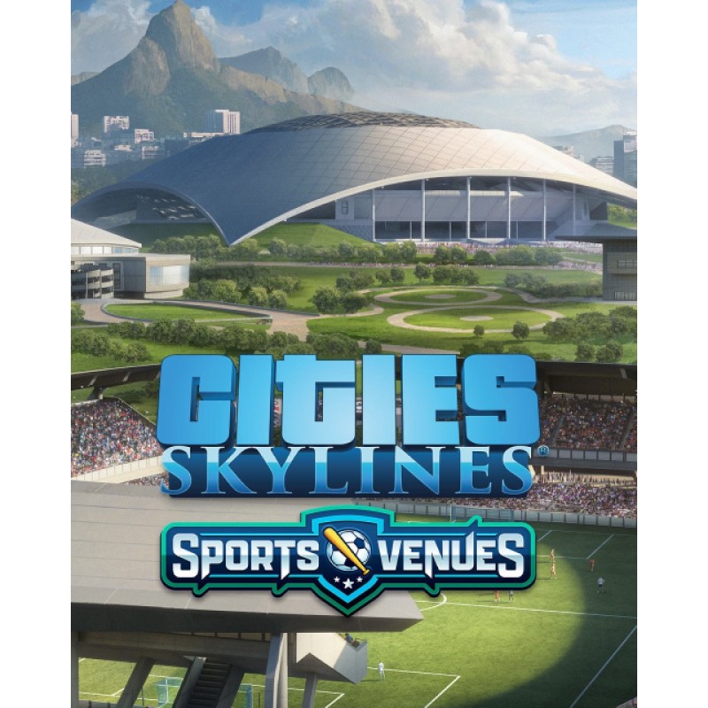 Cities Skylines Content Creator Pack Sports Ve – herní rozšíření pro PC (elektronická licence)