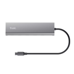 TRUST Rozbočovač Halyx Aluminium 5 Port USB 3.2 Gen1 Hub