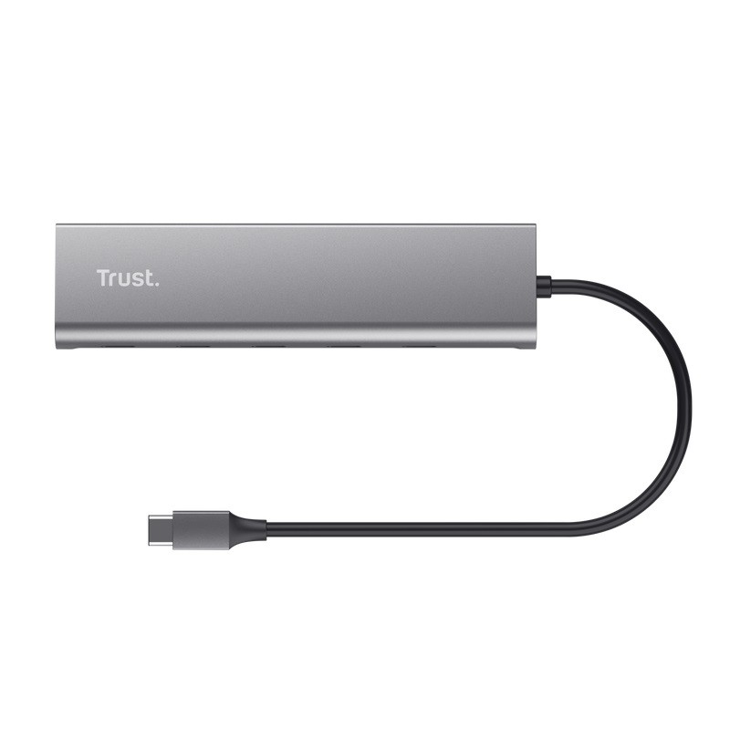 TRUST Rozbočovač Halyx Aluminium 5 Port USB 3.2 Gen1 Hub