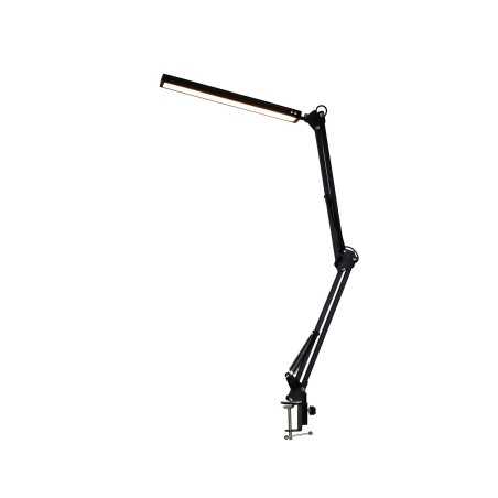 Platinet stolní LED lampa Flexy 10W stmívatelná s klipem, 1 rameno, černá