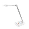 Platinet PDLQ60 stolní LED lampa 18W stmívatelná, dotykové ovládání, USB port, bílá