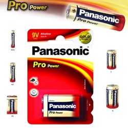 PANASONIC Alkalické baterie Pro Power 6LF22PPG/1BP 9V (Blistr 1ks)
