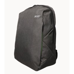 ACER urban backpack, grey & green, 15.6"