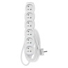 EMOS Prodlužovací přívod 6Z/2m 3680W,PVC,bílá