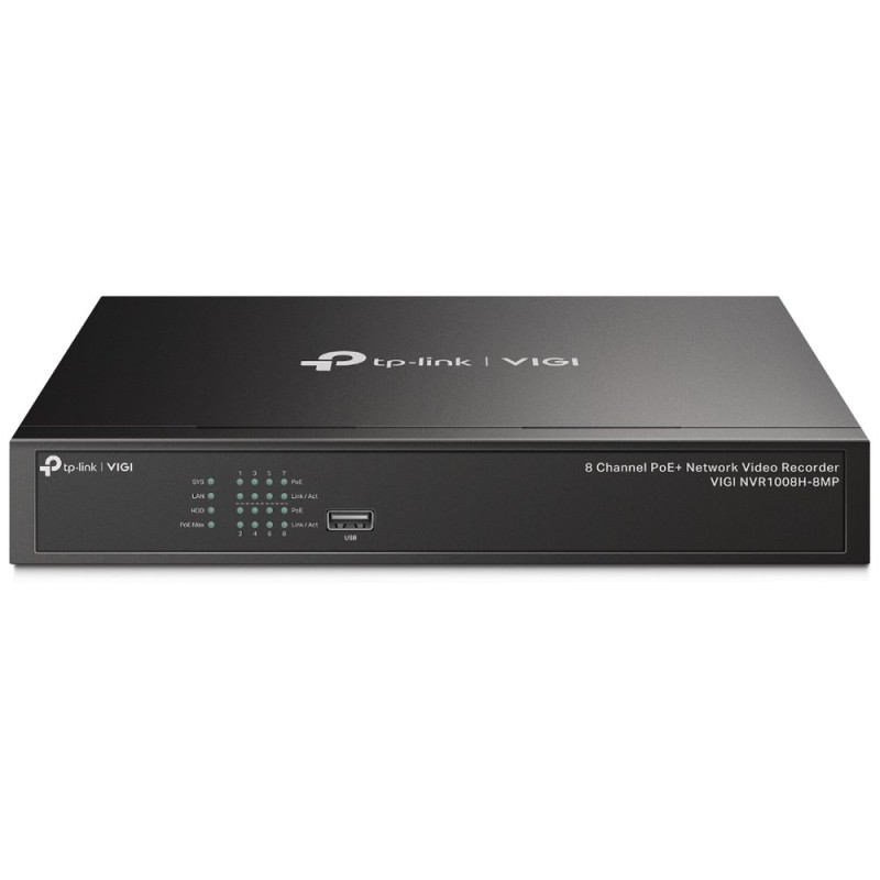 VIGI NVR1008H-8MP 8 Channel PoE Network Video Recorder VIGINVR1008H8MP