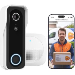 TRUST DOORCAM 3000 Wifi Doorbell Camera with Chime