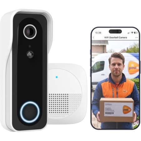 TRUST DOORCAM 3000 Wifi Doorbell Camera with Chime