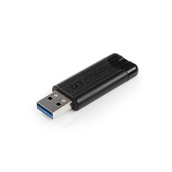 VERBATIM Flash Disk 256GB PinStripe USB 3.0, černá